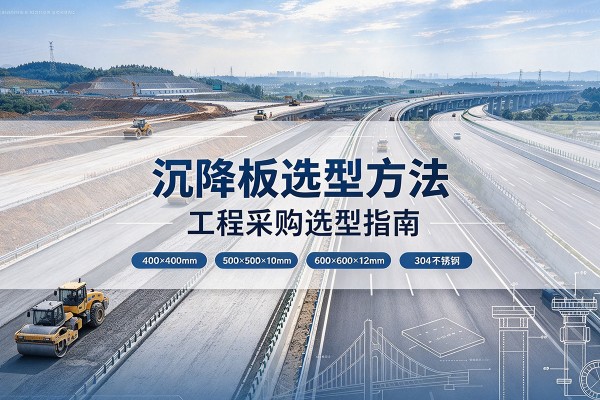 澄迈沉降板选择方法