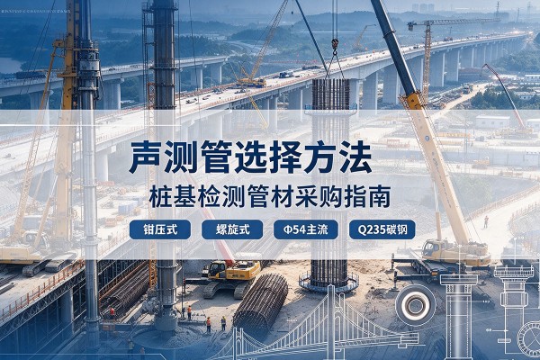 澄迈声测管选型标准