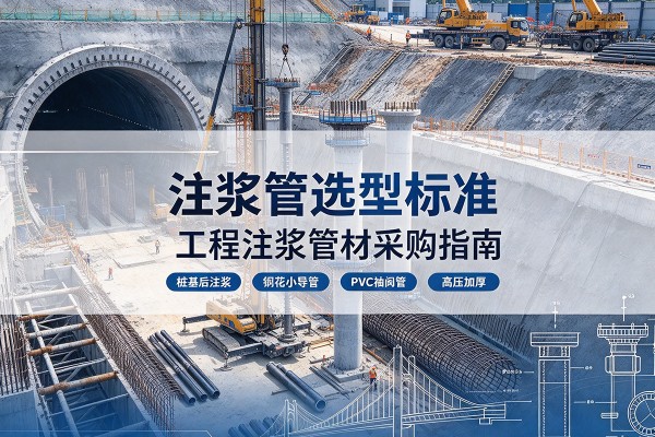 澄迈注浆管选型标准