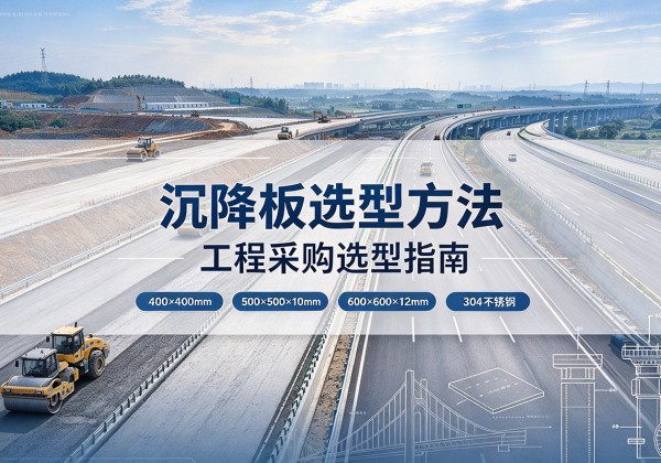 澄迈沉降板选择方法