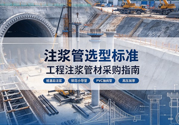 澄迈注浆管选型标准
